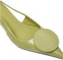 Jacquemus Groene leren sandalen met enkelband Green Dames - Thumbnail 4