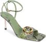 Jacquemus Groene Sandalen Verhogen Stijl Statement Green Dames - Thumbnail 2