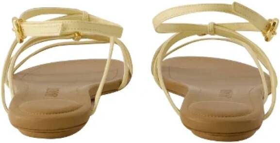 Jacquemus Leather sandals Beige Dames