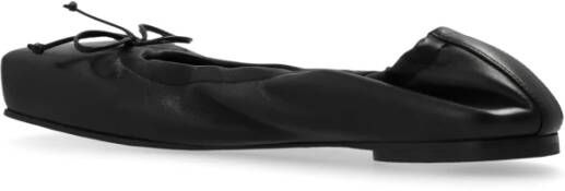 Jacquemus Leren balletflats Black Dames