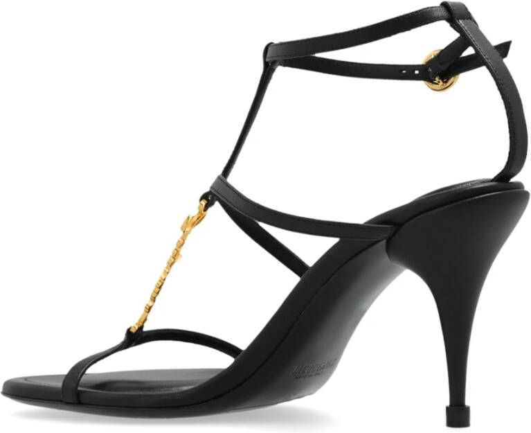 Jacquemus Pralu hak sandalen Black Dames