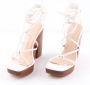 Jacquemus Pre-owned Leather heels White Dames - Thumbnail 3