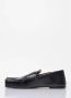 Jacquemus Vierkante Neus Leren Loafers Black Heren - Thumbnail 4