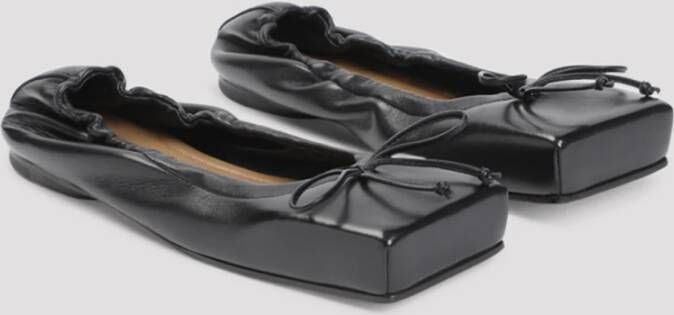 Jacquemus Zwarte Ballerina Schoenen voor Vrouwen Black Dames