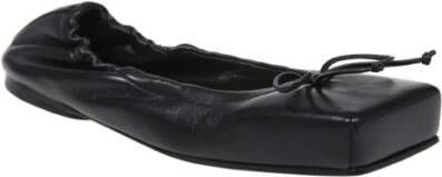 Jacquemus Zwarte Balletschoenen Black Dames