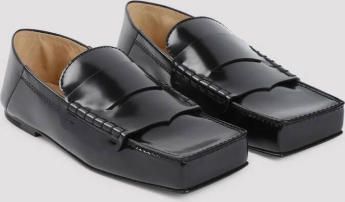 Jacquemus Zwarte Loafer Schoenen voor Vrouwen Black Dames