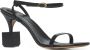 Jacquemus Zwarte Sandalen voor Vrouwen Black Dames - Thumbnail 2