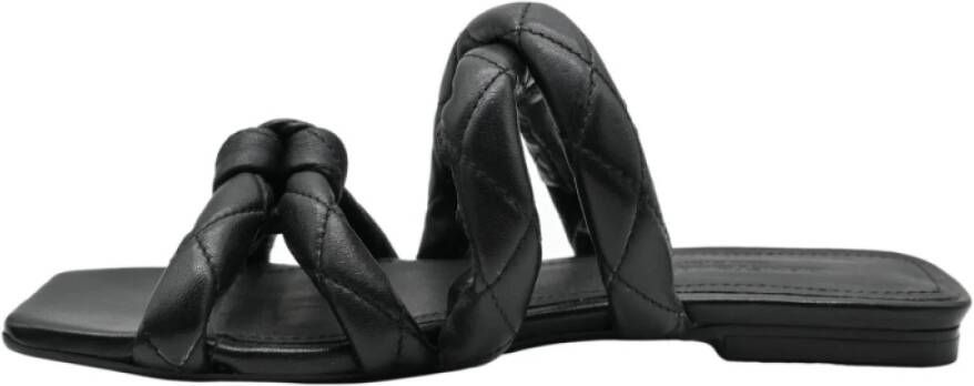 Janet & Janet Ariana Zwarte Sandalen Black Dames