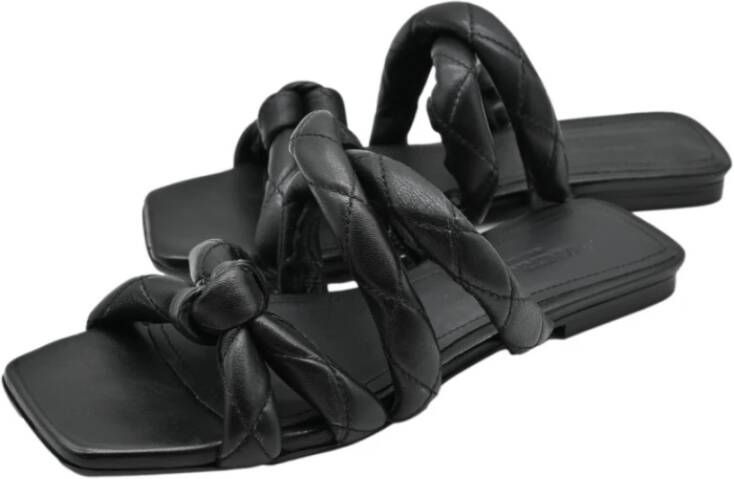 Janet & Janet Ariana Zwarte Sandalen Black Dames