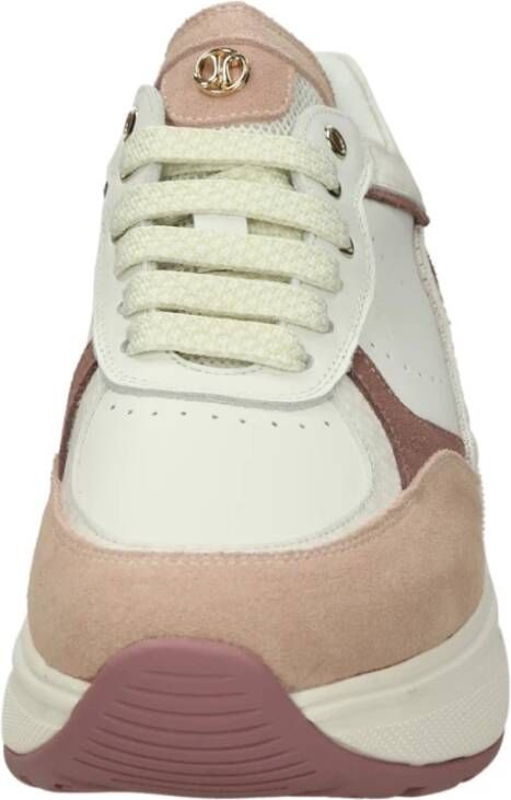 Janet & Janet Lage leren sneakers Multicolor Dames