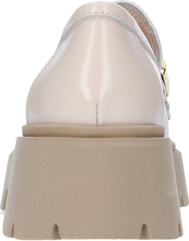 Janet & Janet Platte schoenen Beige Dames