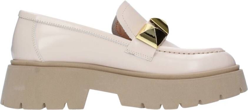 Janet & Janet Platte schoenen Beige Dames