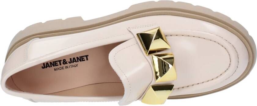 Janet & Janet Platte schoenen Beige Dames