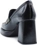 Janet & Janet Zwarte Naplak Loafers Black Dames - Thumbnail 3