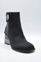 Jeannot Lyon Veterschoenen Platte Schoenen Black Dames - Thumbnail 2