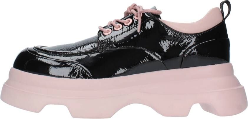 Jeannot Platte schoenen Black Dames