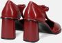 Jeannot Rode Hakken Elegante Schoenen Red Dames - Thumbnail 4