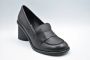 Jeannot Zwarte Veterschoenen Platte Schoenen Elegante Stijl Black Dames - Thumbnail 2