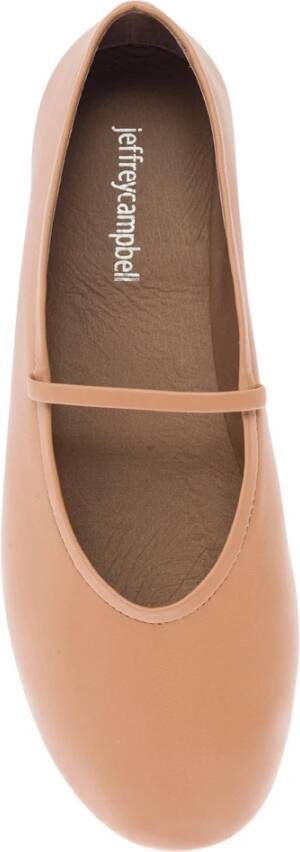 Jeffrey Campbell Beige Ballet Flats Pull-On Stijl Beige Dames