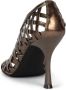 Jeffrey Campbell Bronzen Geweven Stiletto Pomp Brown Dames - Thumbnail 3