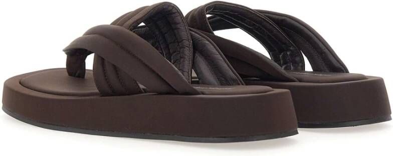 Jeffrey Campbell Bruine Sandalen voor Vrouwen Brown Dames