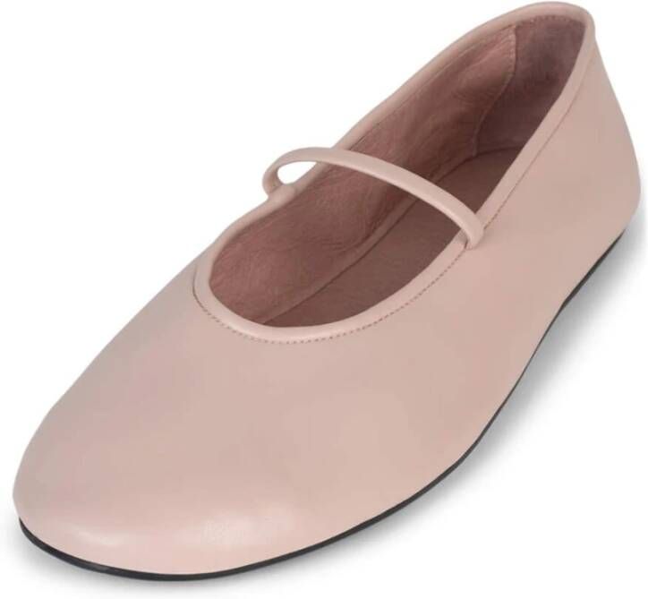 Jeffrey Campbell Roze Mary-Jane Ballet Flat Pink Dames