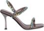 Jeffrey Campbell Pewter Hoge Hak Sandalen Grijs Dames - Thumbnail 2