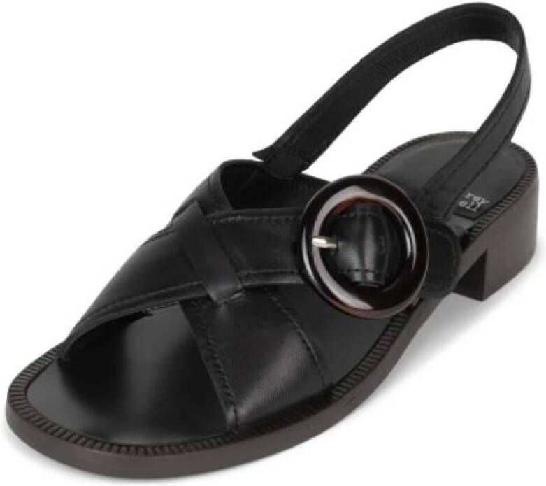 Jeffrey Campbell Stijlvolle Sandalen voor de Zomer Black Dames