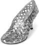 Jeffrey Campbell Zilveren geweven stiletto pump Gray Dames - Thumbnail 3