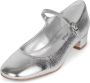 Jeffrey Campbell Zilveren Mary-Jane Kitten Heel Schoenen Gray Dames - Thumbnail 2