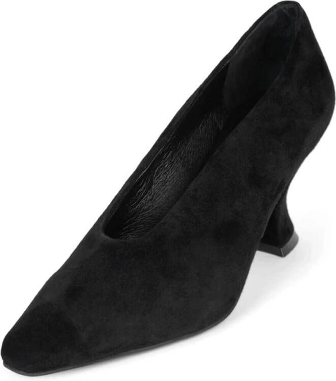 Jeffrey Campbell Zwarte Blokhak Pomp Black Dames