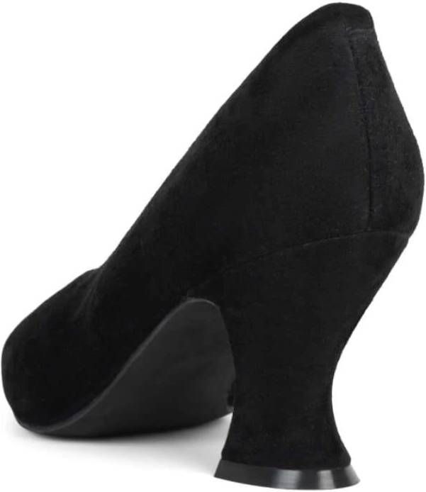 Jeffrey Campbell Zwarte Blokhak Pomp Black Dames