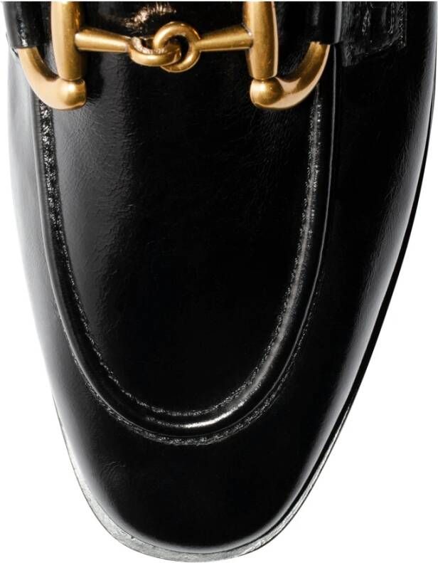 Jeffrey Campbell Zwarte Gekreukte Lakleren Schoenen Black Dames