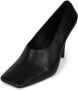 Jeffrey Campbell Zwarte High-Vamp Pomp Leren Hakken Black Dames - Thumbnail 2