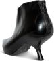 Jeffrey Campbell Zwarte Kitten Heeled Laars met Rits Black Dames - Thumbnail 3