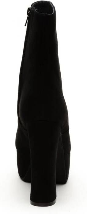 Jeffrey Campbell Zwarte Laarzen Tronchetti Brat-Z Black Dames