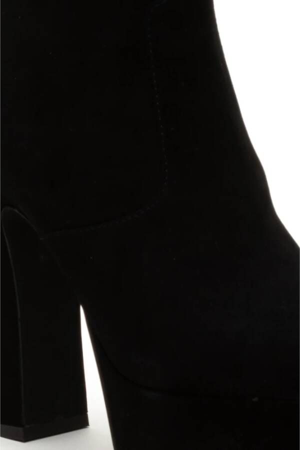 Jeffrey Campbell Zwarte Laarzen Tronchetti Brat-Z Black Dames