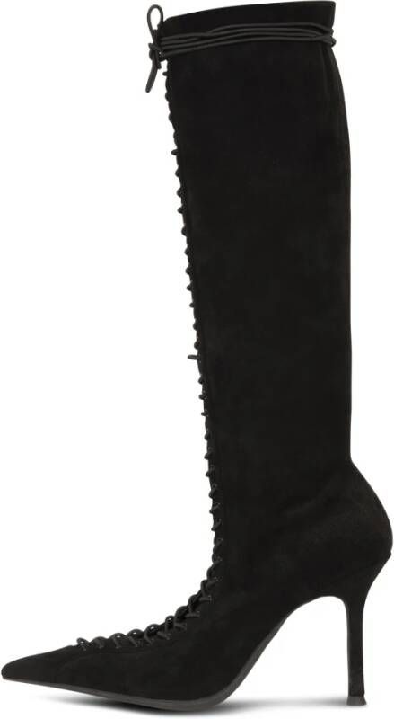 Jeffrey Campbell Zwarte Laarzen voor Vrouwen Black Dames