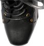 Jeffrey Campbell Zwarte leren sleehak laarzen Black Dames - Thumbnail 4