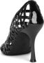 Jeffrey Campbell Zwarte Patent Geweven Stiletto Pomp Black Dames - Thumbnail 3