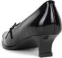 Jeffrey Campbell Zwarte Square-Toe Mary-Jane Kitten Heel Black Dames - Thumbnail 4