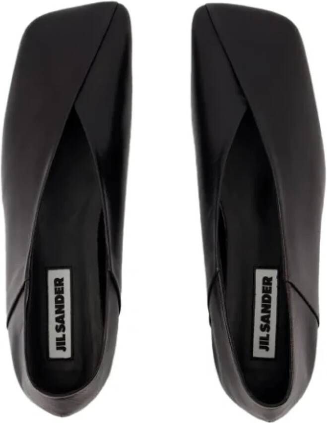 Jil Sander Ballerina's Black Dames