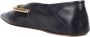 Jil Sander Luxe Leren Puntige Ballerina Flats Black Dames - Thumbnail 3