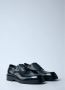 Jil Sander Chunky Sole Leren Veterschoenen Black Heren - Thumbnail 8