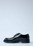 Jil Sander Chunky Sole Leren Veterschoenen Black Heren - Thumbnail 10