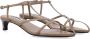 Jil Sander Donkerzandleren hoge hak sandalen Beige Dames - Thumbnail 2