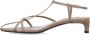 Jil Sander Donkerzandleren hoge hak sandalen Beige Dames - Thumbnail 3