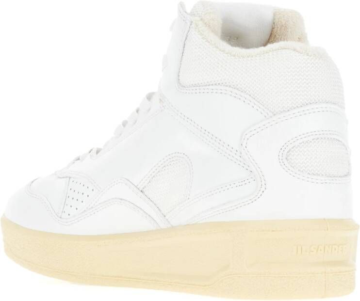 Jil Sander Elegante Damessneakers White Dames