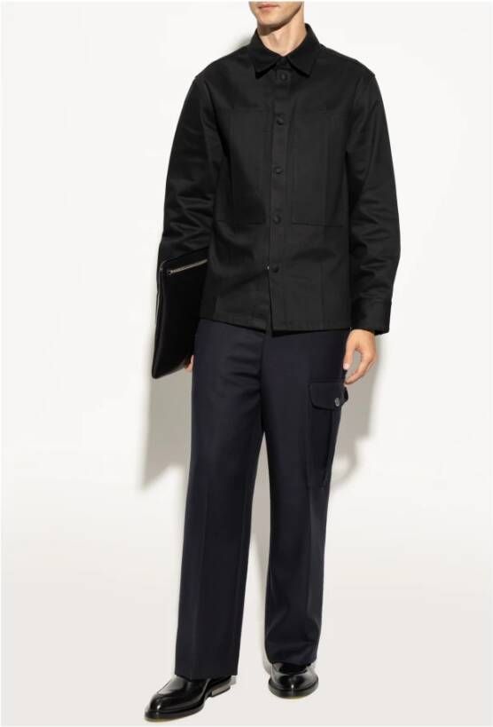 Jil Sander Enkellaarzen Black Heren