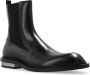 Jil Sander Enkellaarzen Black Heren - Thumbnail 4